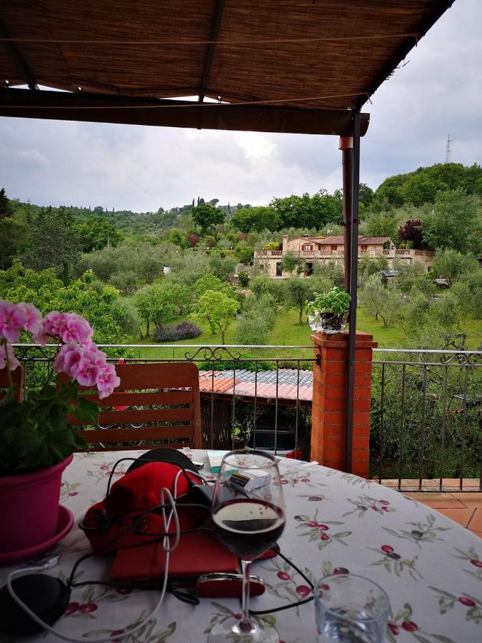 "La Casa Di Maria Luce" Con Terrazza Panoramica Apartment Gaiole in Chianti Luaran gambar